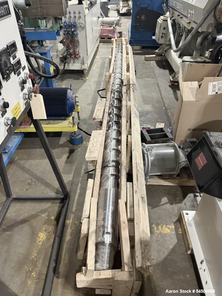 Used & Reconditioned Davis-Standard Thermatic 60IN60 6" Single Screw Extruder – 400 HP, 24:1 L/D, Thermatic Clamp