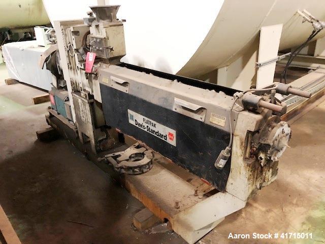 Used Approximately 1.5" Davis Standard Single Screw Extruder