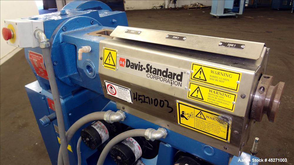 Used Davis Standard 3/4" Single Screw Extruder