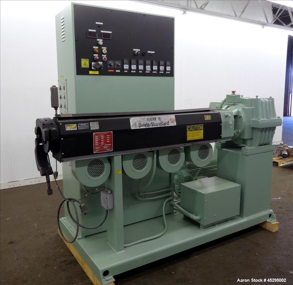 Used Davis Standard 2-1/2" Single Screw Extruder