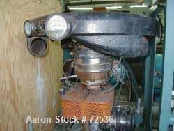 USED: Davis Standard-Filmaster 2" lowboy air cooled extruder, 24:1 L/Dratio. Belt driven by a 20 hp motor and gearbox. Has hopper, clamp,heat control panel and drive panel.