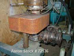 USED: Davis Standard-Filmaster 2" lowboy air cooled extruder, 24:1 L/Dratio. Belt driven by a 20 hp motor and gearbox. Has hopper, clamp,heat control panel and drive panel.