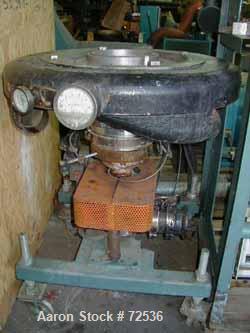 USED: Davis Standard-Filmaster 2" lowboy air cooled extruder, 24:1 L/Dratio. Belt driven by a 20 hp motor and gearbox. Has hopper, clamp,heat control panel and drive panel.