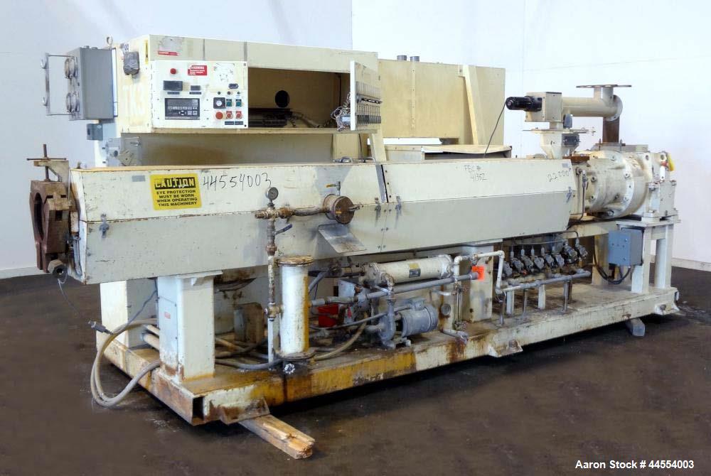 Used Deltaplast 4-1/2" Single Screw Extruder, Model D12-45O32