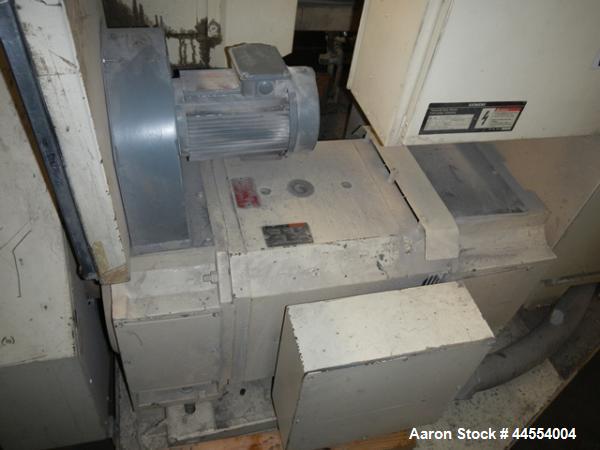 Used Deltaplast 4.5" single screw extruder, model D12045O32