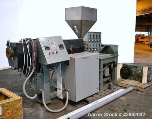 Used Deltaplast 2-1/2" Single Screw Extruder, Model D65-25-24