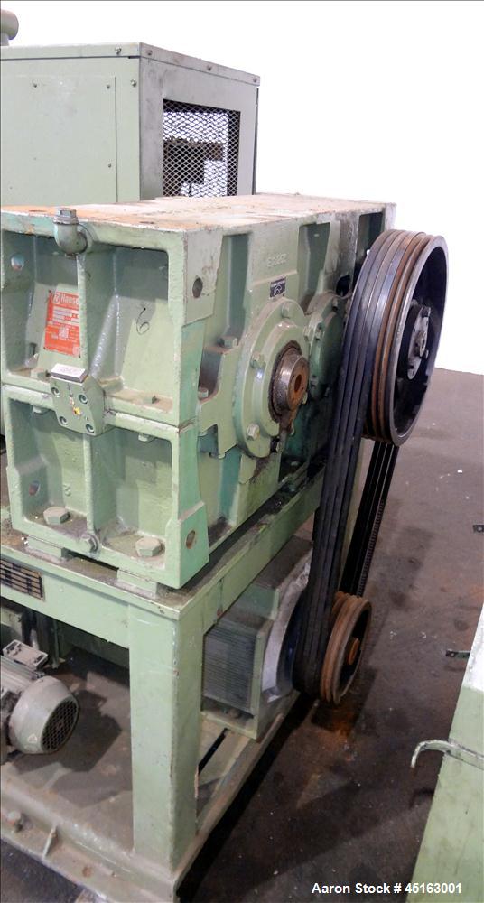Used DeltaPlast 3-1/2" Single Screw Extruder, Model D90:350:30.