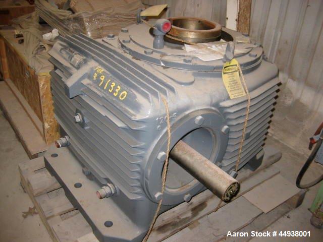 Used Egan 8" Diameter Single Screw Extruder, Model 36T01.  Approximately 36 to 1 L/D ratio.  Electrically heated, water cooled, side vented 15 zone barrel. Approximately 42" centerline height.  No mo...