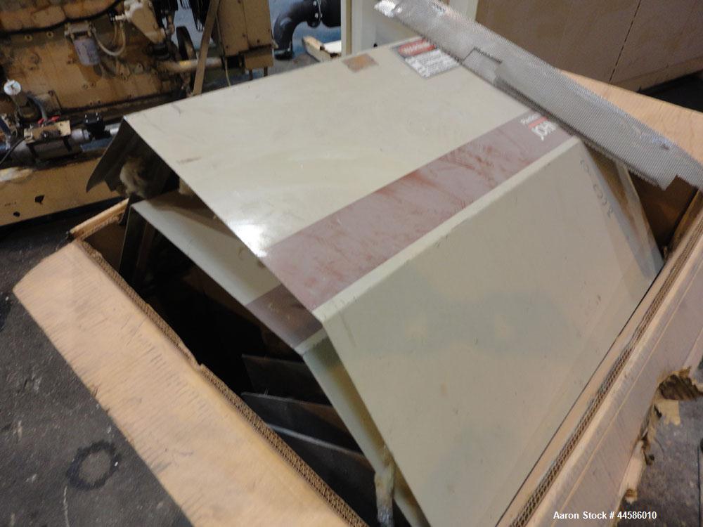 Used Egan Machinery 8" Single Screw Extruder, Model B0-08038-01. Approximately 24 to 1 L/D ratio. Electrically heated, water cooled 11 zone non-vented barrel with pump and holding tank.  Water cooled...