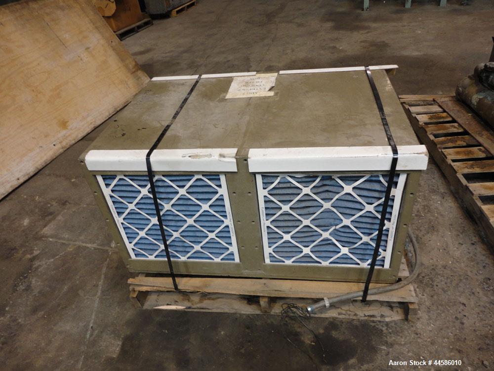 Used Egan Machinery 8" Single Screw Extruder, Model B0-08038-01. Approximately 24 to 1 L/D ratio. Electrically heated, water cooled 11 zone non-vented barrel with pump and holding tank.  Water cooled...
