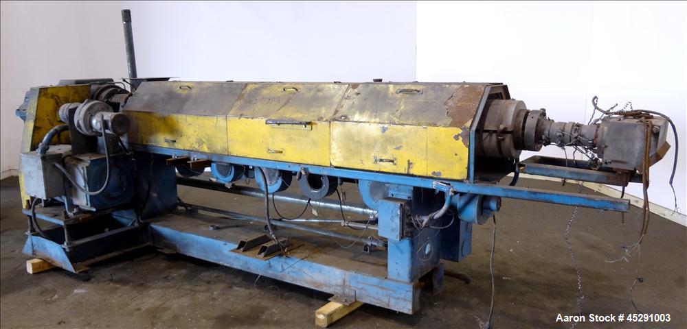 Used 3.5" Single Screw Egan Extruder