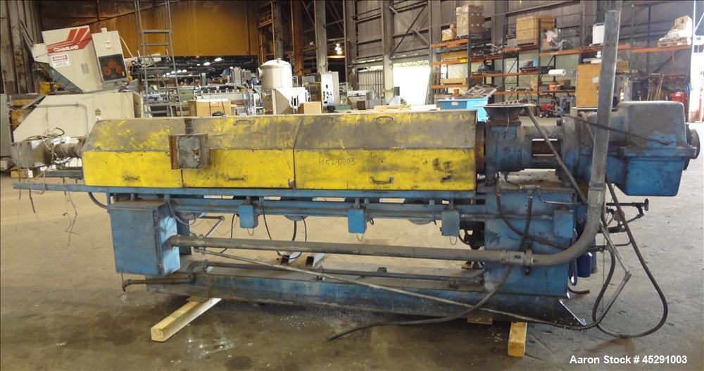 Used 3.5" Single Screw Egan Extruder