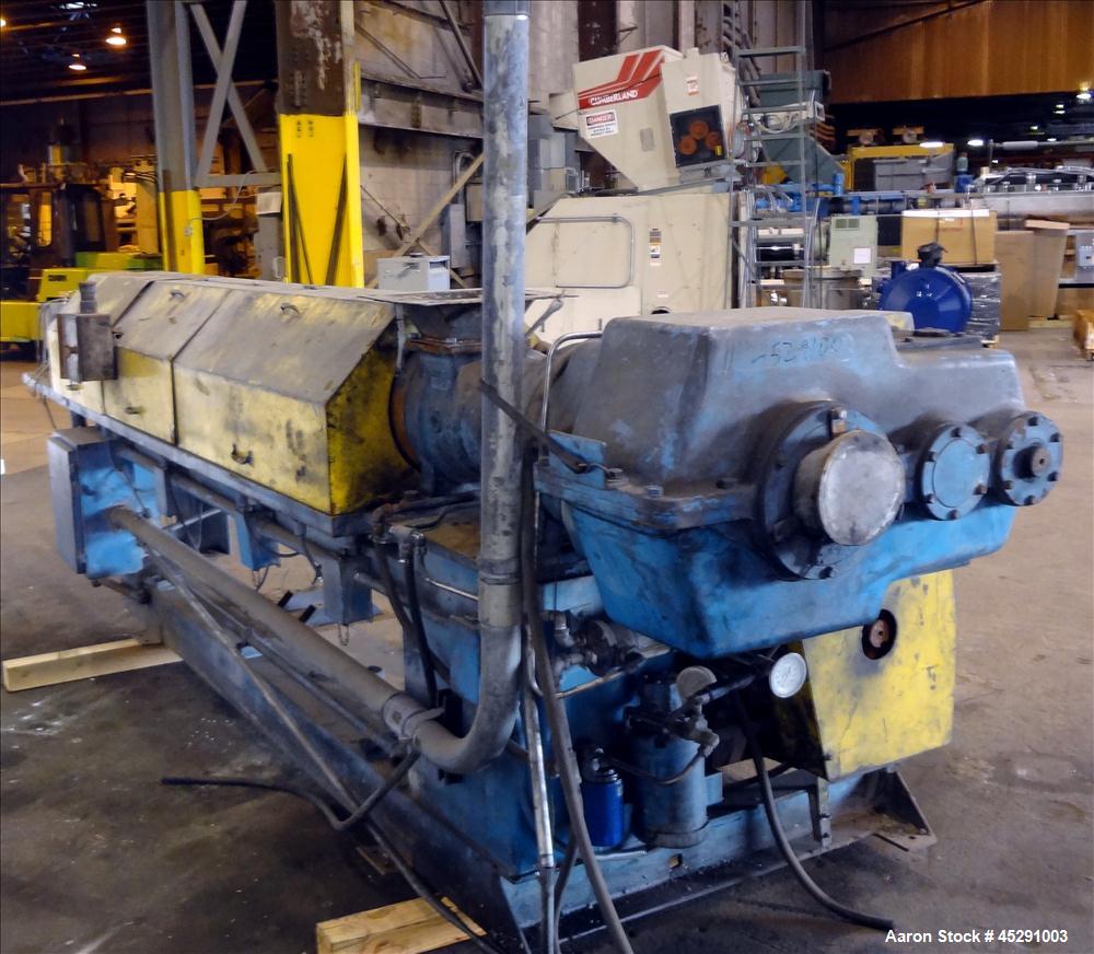 Used 3.5" Single Screw Egan Extruder