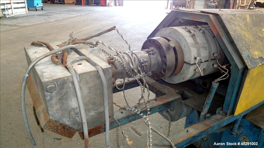 Used 3.5" Single Screw Egan Extruder