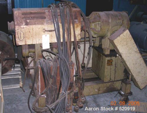 USED: Egan 1.5" extruder, air cooled with 10 hp DC motor, heatcontrol panel.