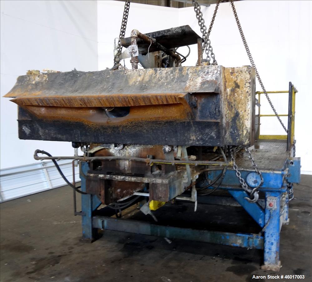 Used Farrel 10" Single Screw Dump Extruder, Model FD575.