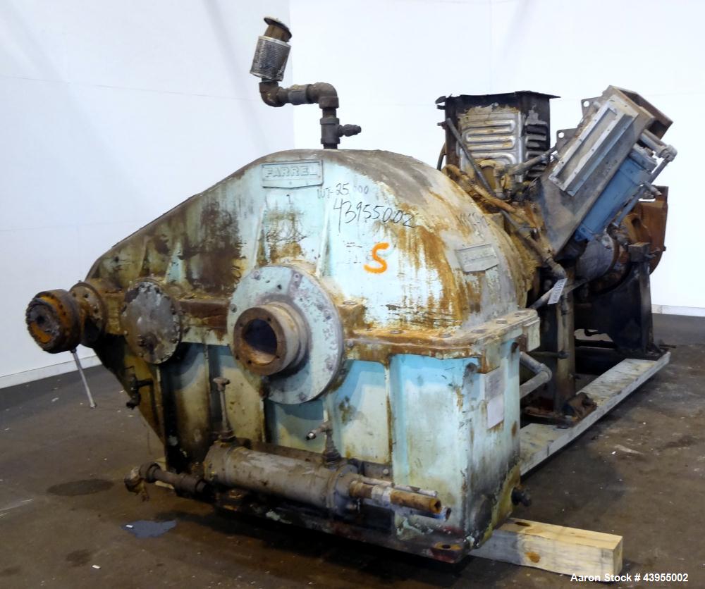 Used Farrel 12" Single Screw Dump Extruder