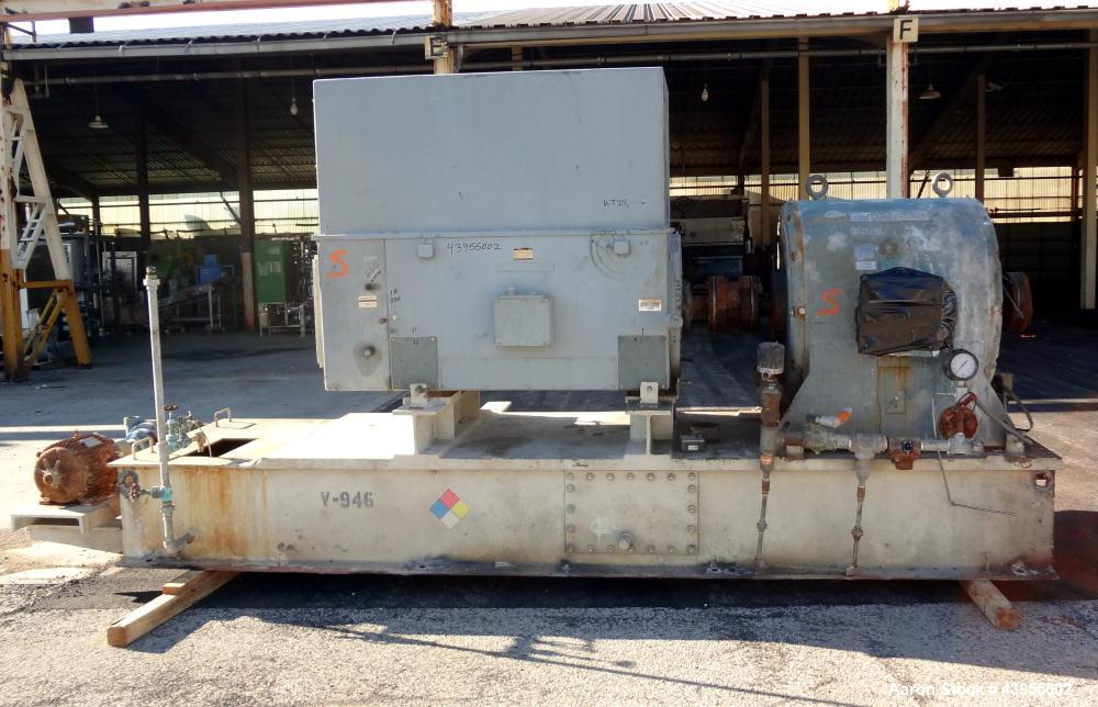 Used Farrel 12" Single Screw Dump Extruder