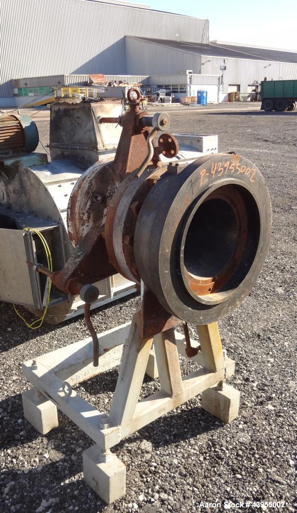 Used Farrel 12" Single Screw Dump Extruder