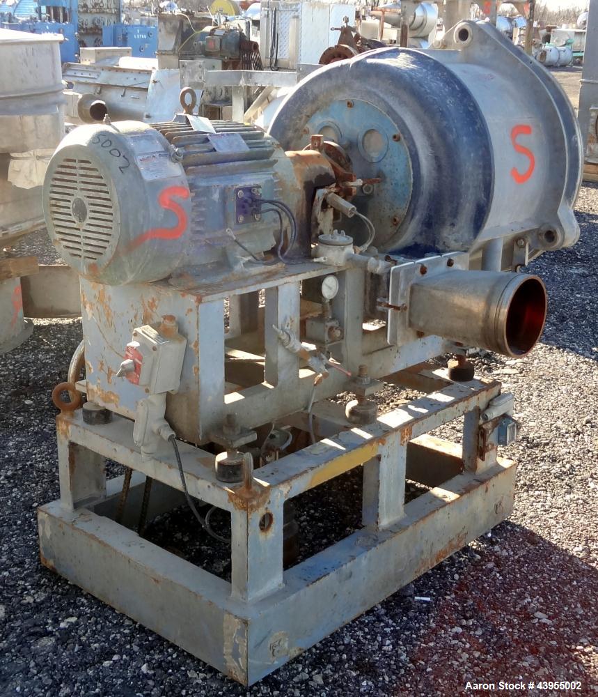 Used Farrel 12" Single Screw Dump Extruder