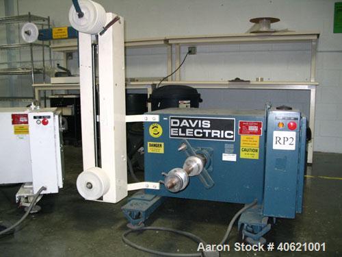 Used Genca 1" Single Screw Extruder, Model GH100-HOH12X1-00, approximately 24 to 1 L/D ratio. Electrically heated, air cooled, 3 zone non-vented barrel. Water cooled feed throat, no hopper. Missing s...