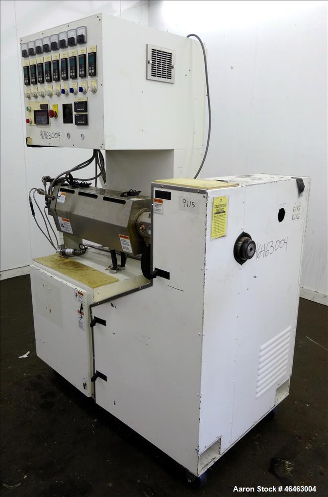 Used Genca 1.25" Single Screw Extruder Model GH125-SABIN97A