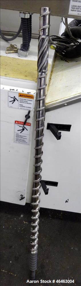 Used Genca 1.25" Single Screw Extruder Model GH125-SABIN97A