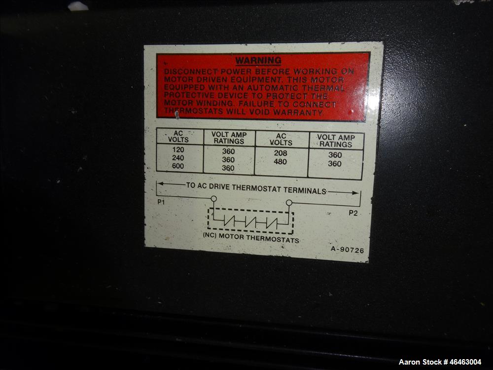 Used Genca 1.25" Single Screw Extruder Model GH125-SABIN97A