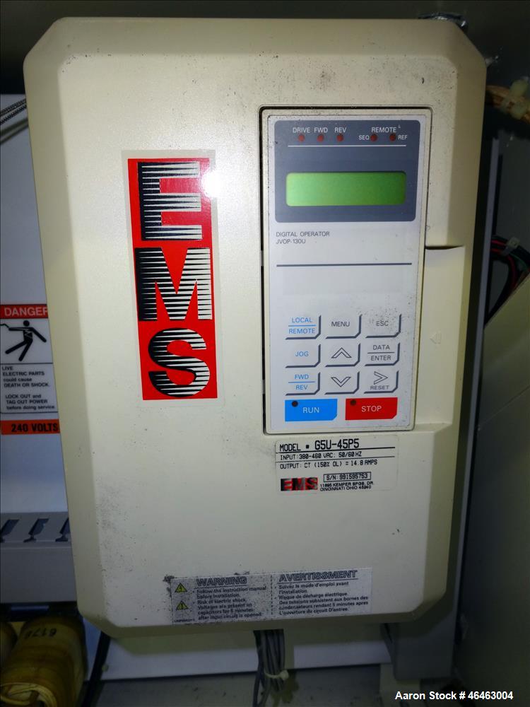 Used Genca 1.25" Single Screw Extruder Model GH125-SABIN97A