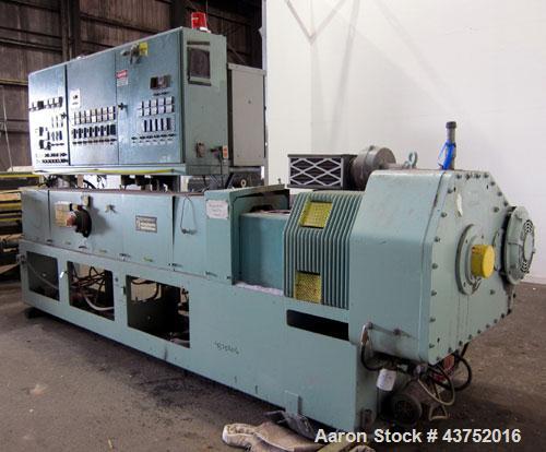 Used Gloucester Engineering 6" Single Screw Extruder, Model 266-001