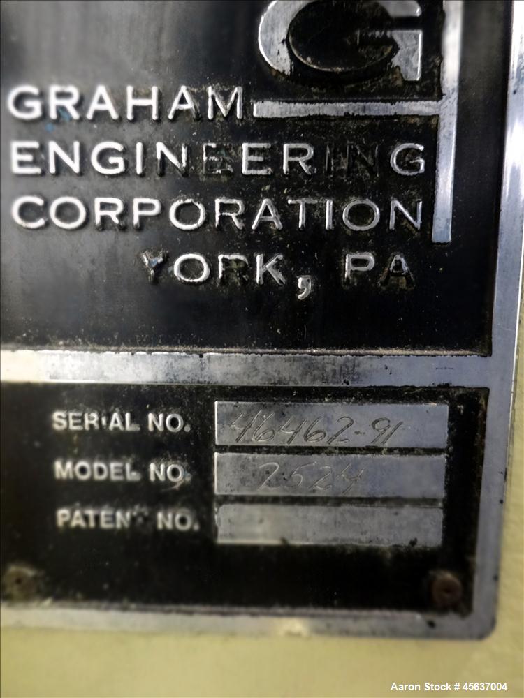 Used Graham Engineering 2-1/2" Single Screw Extruder