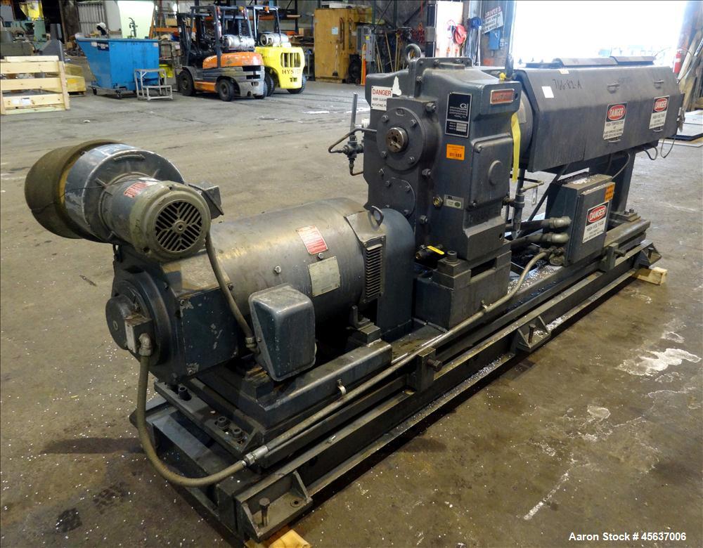 Used Graham Engineering 2-1/2" Single Screw Extruder