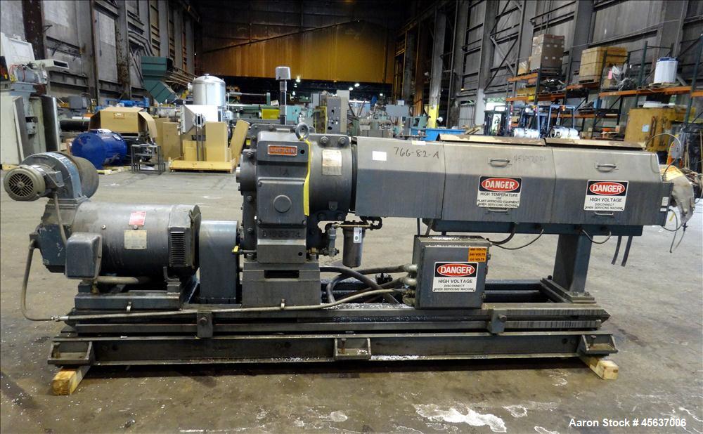 Used- Graham Engineering 2-1/2" Single Screw Extruder