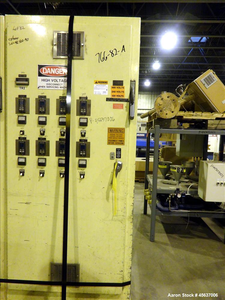 Used Graham Engineering 2-1/2" Single Screw Extruder