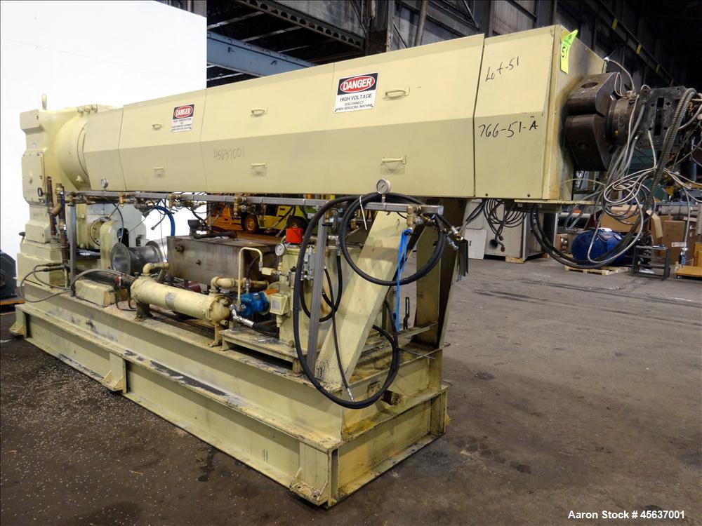 Used Graham 6" Diameter Single Screw Extruder.