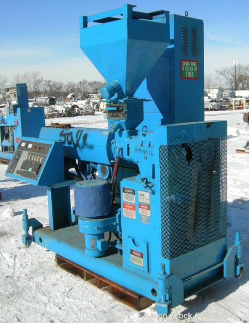 Used HPM 2" Single Screw Extruder, Model 2.0TMC24