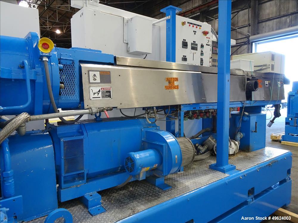 Used HPM 4.5" Single Screw Extruder, Model 4.5-TM-III-30:1