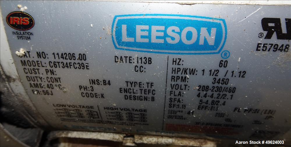 Used HPM 4.5" Single Screw Extruder, Model 4.5-TM-III-30:1