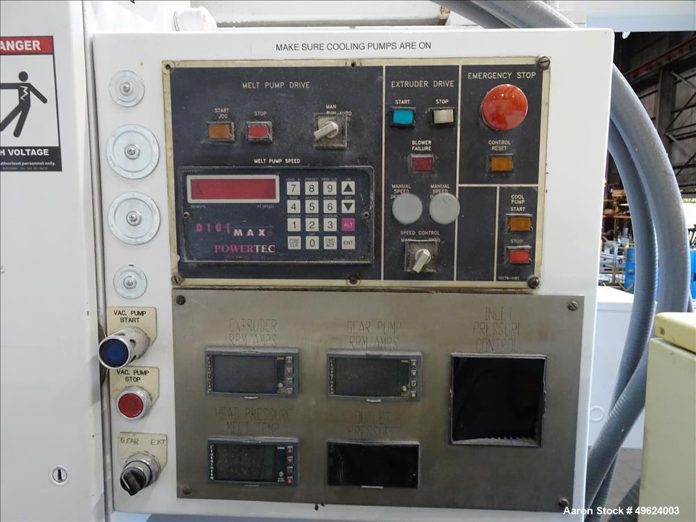 Used HPM 4.5" Single Screw Extruder, Model 4.5-TM-III-30:1