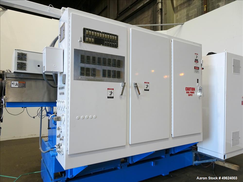 Used HPM 4.5" Single Screw Extruder, Model 4.5-TM-III-30:1