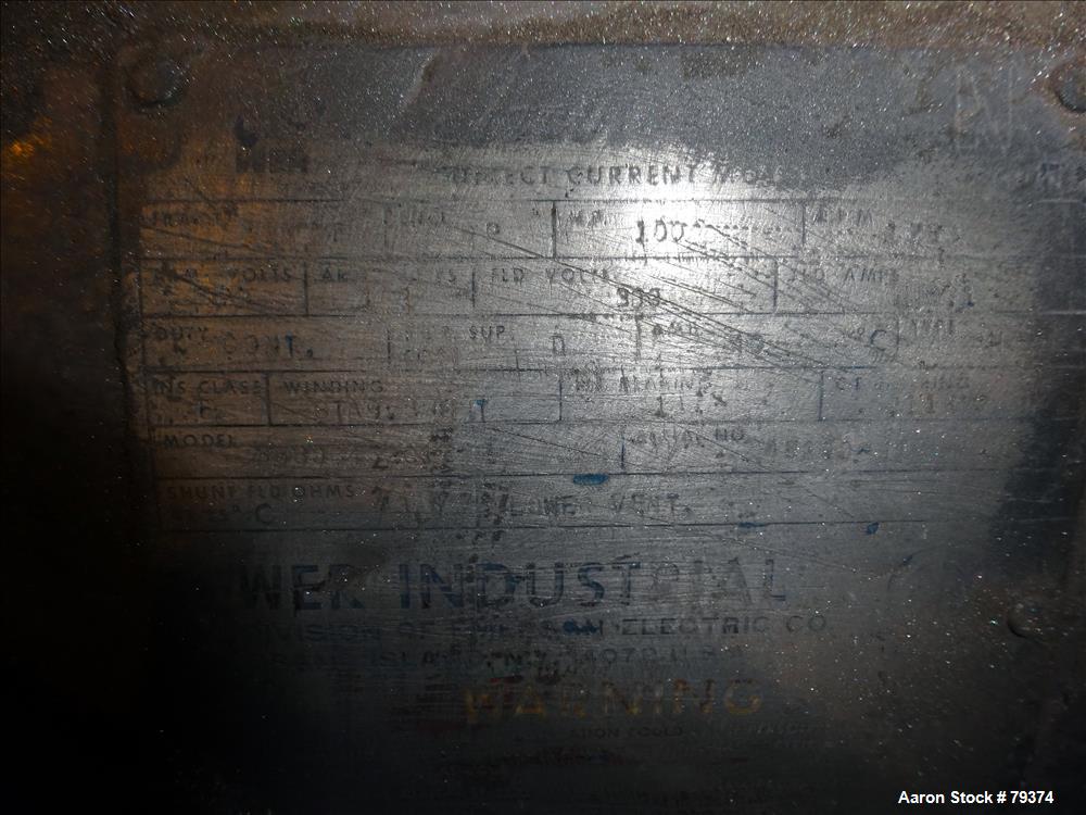 Used HPM 3.5" Single Screw Extruder