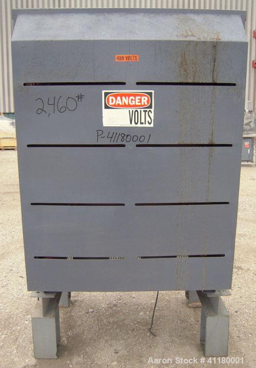 Used Hartig 6" Single Screw Extruder. Model 60/100M24, 24:1 L/D Ratio.  7 zone barrel, electrically heated, water cooled with a 1 1/2 hp pump and heat exchanger, no tank. Water cooled feed with hoppe...