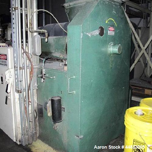 Used Approximately 3" Diameter Hydreclaim Side Fed Film Reprocessing Extruder