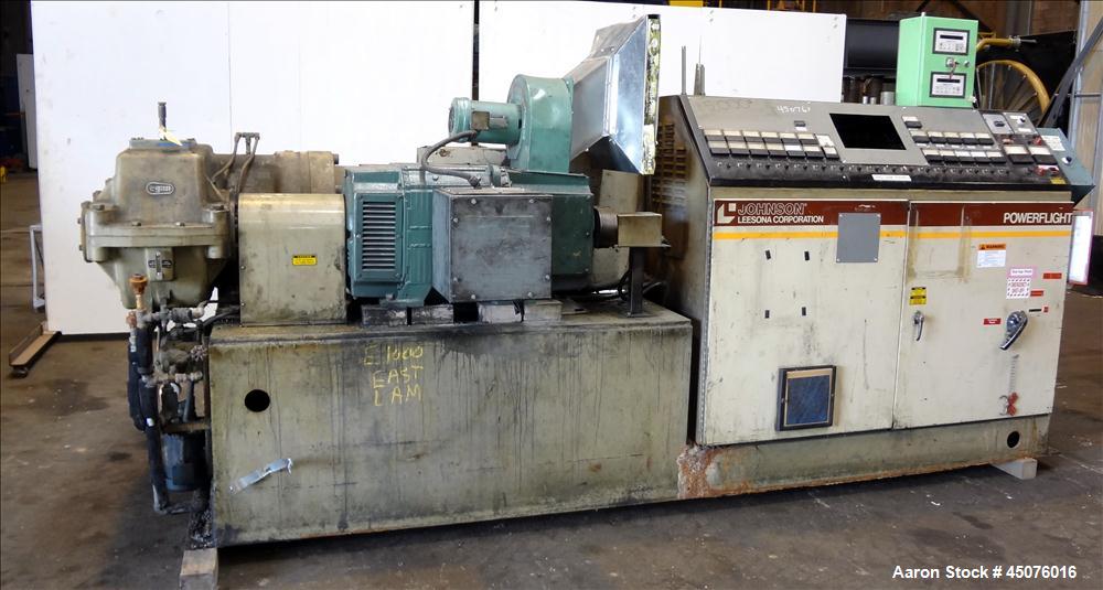Used Johnson Plastics Machinery 4.5" Single Screw Extruder