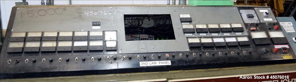 Used Johnson Plastics Machinery 4.5" Single Screw Extruder