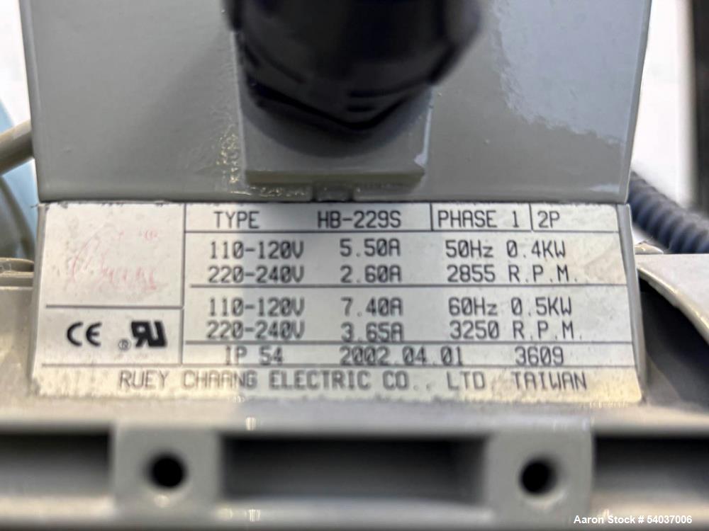 Pre-Owned Killion KL-075 Single Screw Extruder – Electrically Heated, Air-Cooled