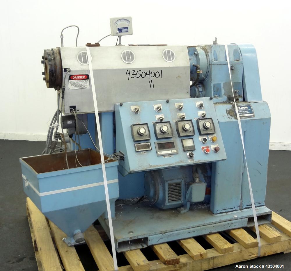 Used- Killion 1.5” Single Screw Extruder, Model KN-150