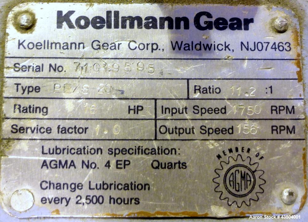 Used- Killion 1.5” Single Screw Extruder, Model KN-150