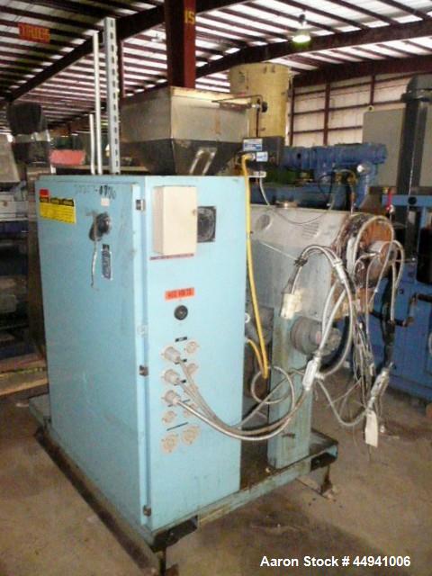 Used Killion 1.5" Diameter Single Screw Extruder, Model KN150