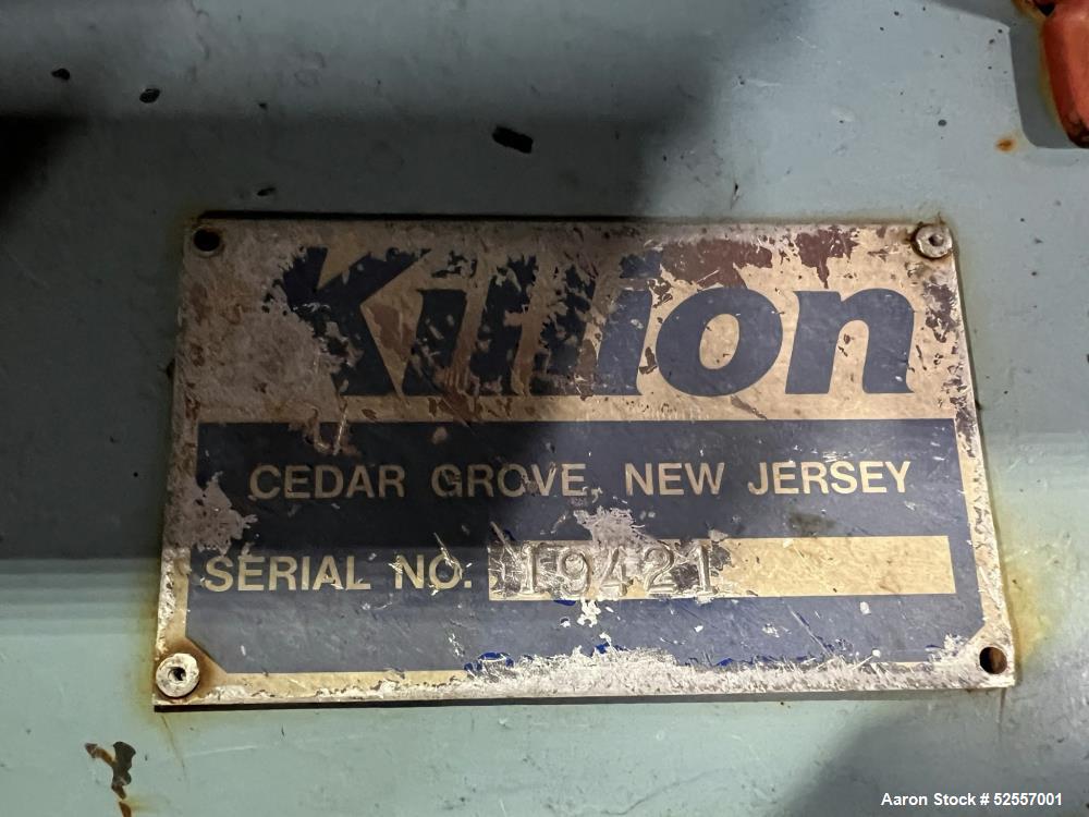 Killion / Davis Standard KN-150 Single Screw Extruder